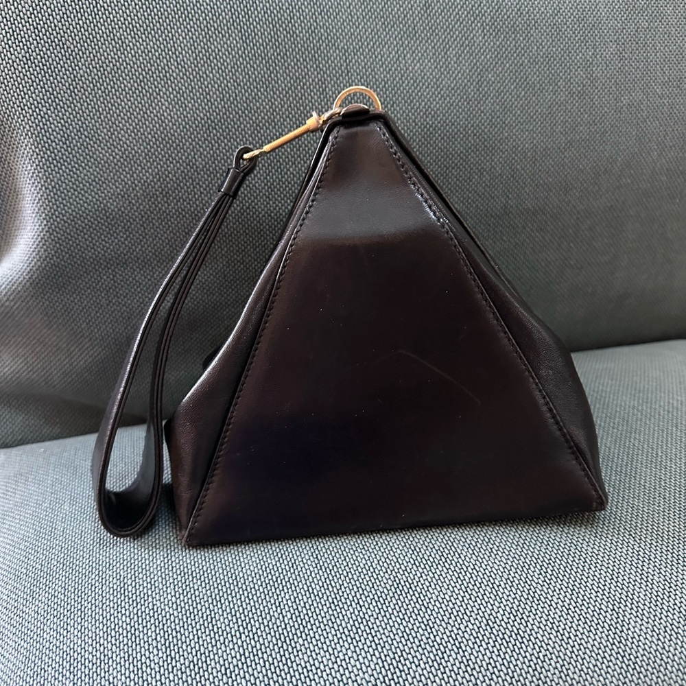 Vintage Franco Bellini Triangle clutch